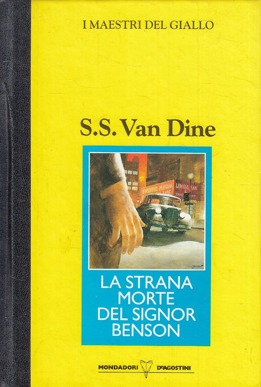 MAESTRI GIALLO STRANA MORTE BENSON - VAN DINE - MONDADORI DeA - C - JXS264