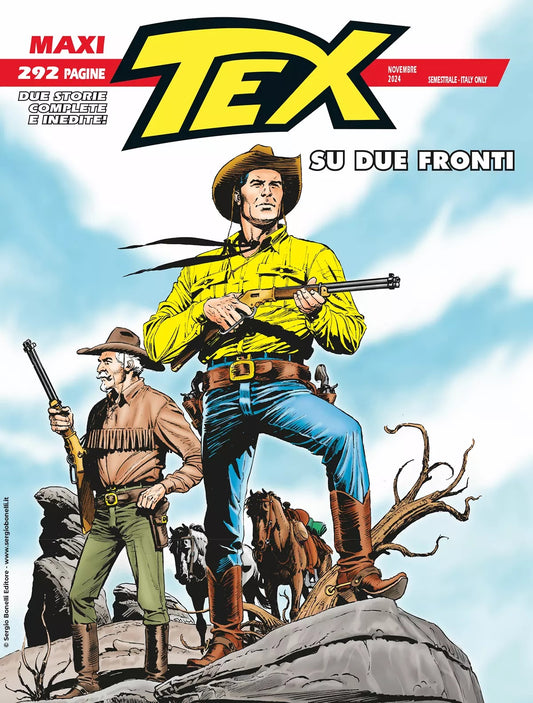 FB- TEX MAXI N.35 SU DUE FRONTI -- BONELLI - 2024 - B - A25