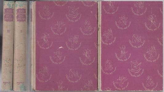 LZ- ENCICLOPEDIA DELL'AMORE VOLUMI II/III -- MAJONCHI --- 1946 - C - ZFS182