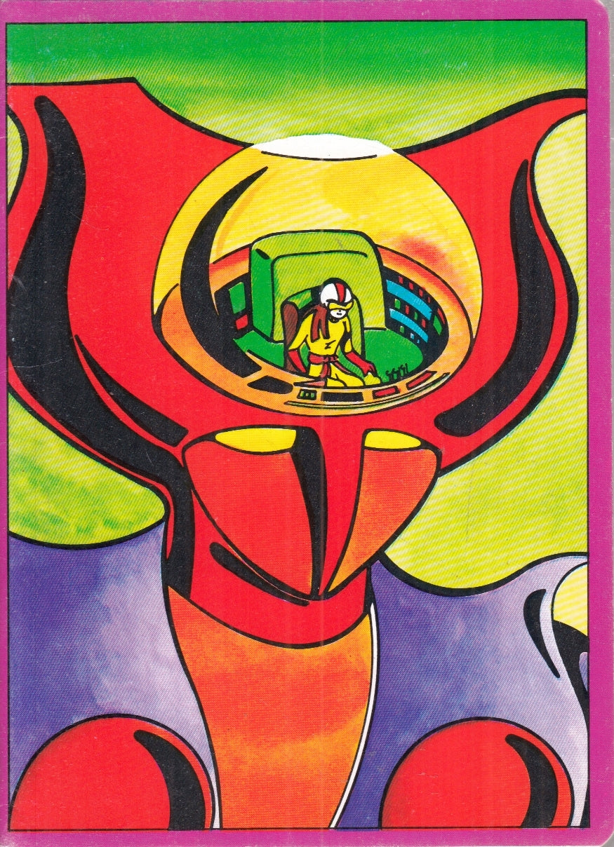 FZ- QUADERNO MAZINGA Z - MONDADORI RAI 1979 - QUADRETTI NON SCRITTO- LBX94- ZFS1