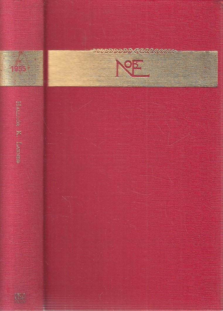 I NOBEL 1955 HALLDOR KILJAN LAXNESS SENZA ACETATO - CDE - C - JXS276