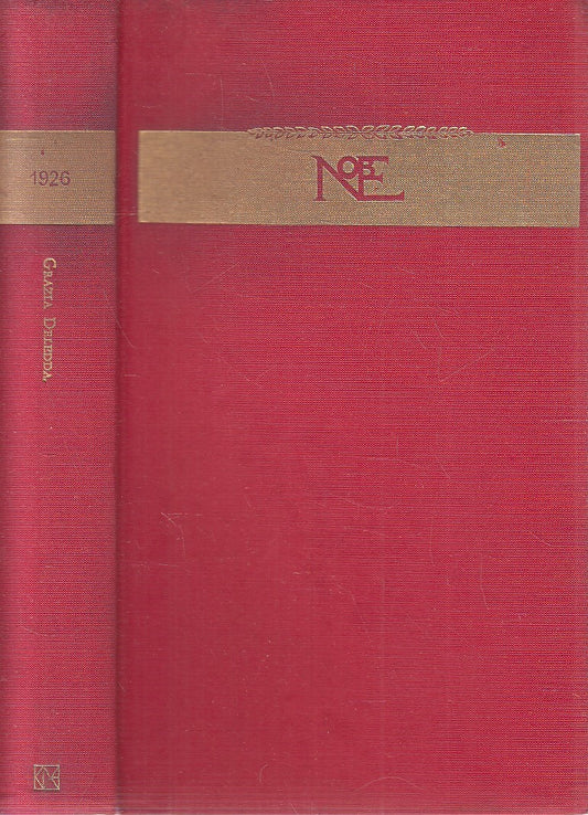 I NOBEL 1926 GRAZIA DELEDDA SENZA ACETATO - CDE - C - JXS276