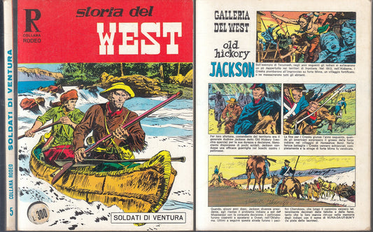 FB- COLLANA RODEO N.5 SOLDATI DI VENTURA -- BOELLI ARALDO - 1967 - C25