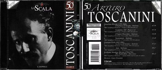 MCD- CD MOZART VERDI ROSSINI SINFONIE TOSCANINI GIORNALE VOL.3 - ZCD18
