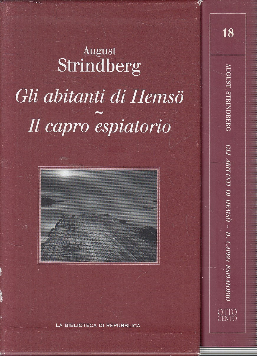 BIBLIOTECA REPUBBLICA OTTOCENTO 18 STRINDBERG ABITANTI HEMSO - CS - JXS288