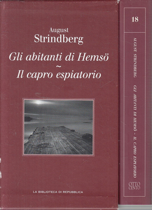 BIBLIOTECA REPUBBLICA OTTOCENTO 18 STRINDBERG ABITANTI HEMSO - CS - JXS288