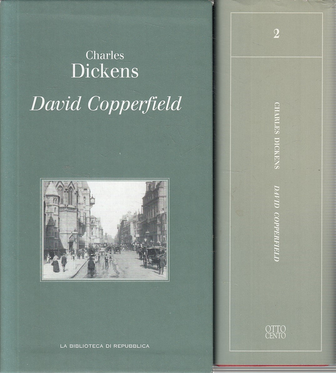 BIBLIOTECA REPUBBLICA OTTOCENTO 2 DICKENS DAVID COPPERFIELD - CS - JXS289