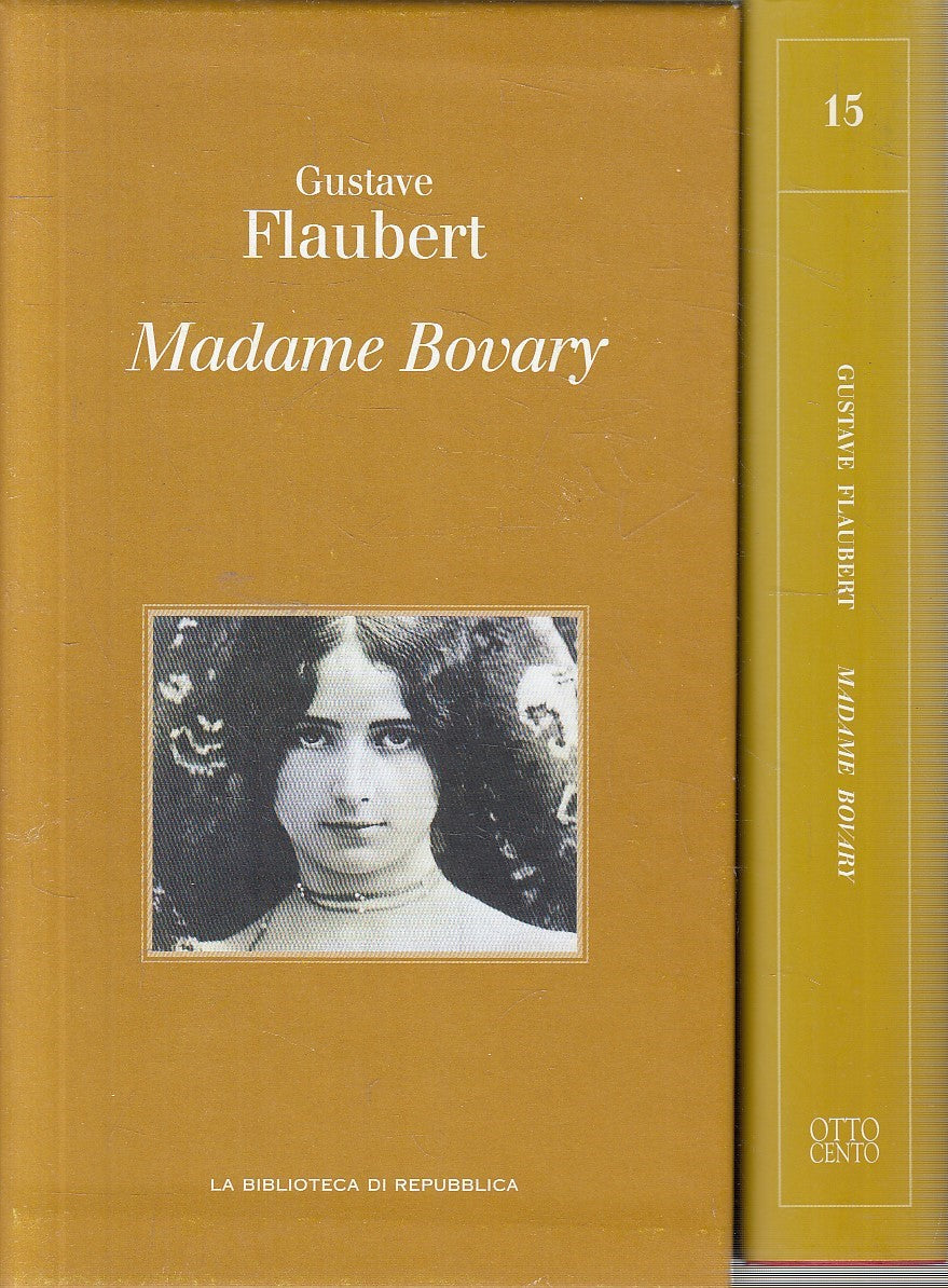 BIBLIOTECA REPUBBLICA OTTOCENTO 15 FLAUBERT MADAME BOVARY - CS - JXS289