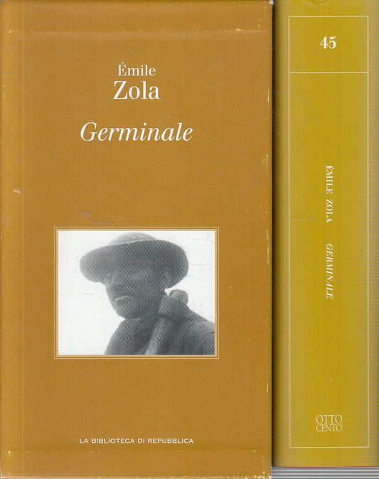 LN2- BIBLIOTECA REPUBBLICA OTTOCENTO 45 EMILE ZOLA GERMINALE - CS - JXS289