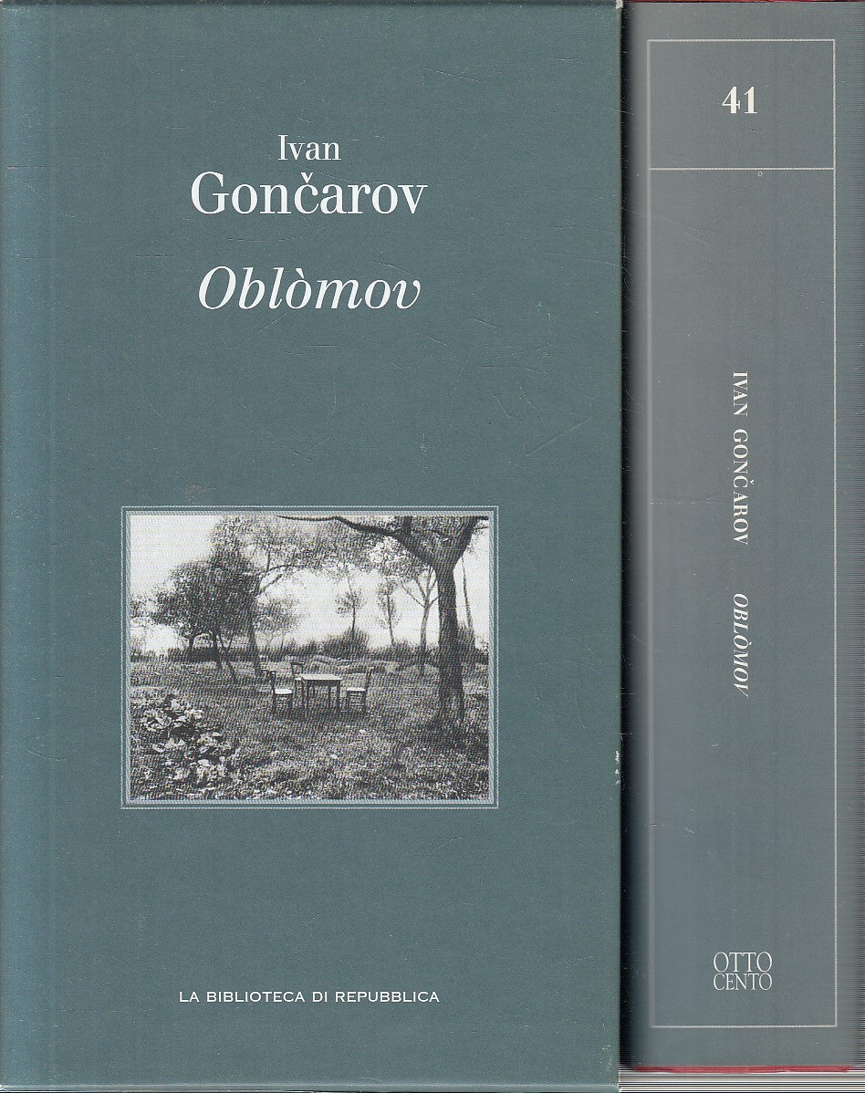 LN2- BIBLIOTECA REPUBBLICA OTTOCENTO 41 IVAN GONCAROV OBLOMOV - CS - JXS289