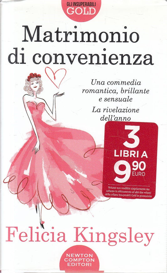 LN2- MATRIMONIO DI CONVENIENZA - KINGSLEY - NEWTON INSUPERABILI GOLD- CS- JXS291