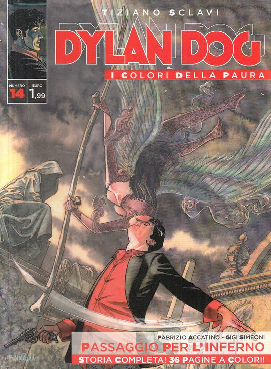 FB- DYLAN DOG I COLORI DELLA PAURA N.14 - TIZIANO SCLAVI - BONELLI - B - D25