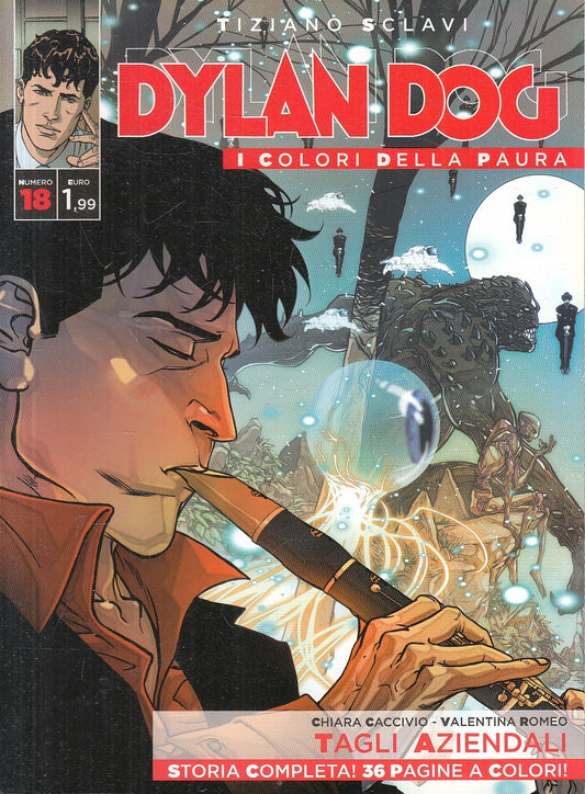 FB- DYLAN DOG I COLORI DELLA PAURA N.18 - TIZIANO SCLAVI - BONELLI - B - D25