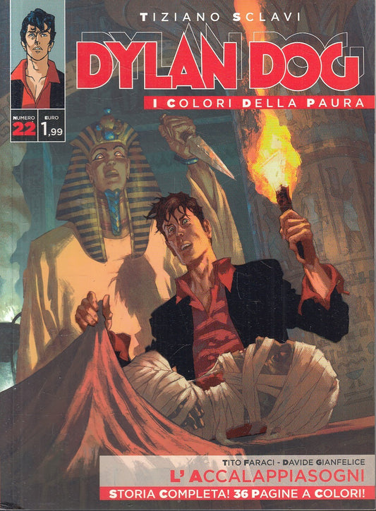 FB- DYLAN DOG I COLORI DELLA PAURA N.22 - TIZIANO SCLAVI - BONELLI - B - D25