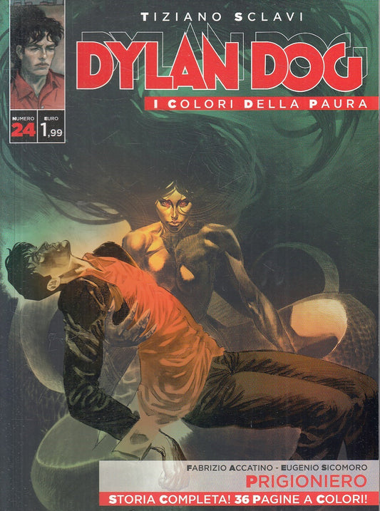 FB- DYLAN DOG I COLORI DELLA PAURA N.24 - TIZIANO SCLAVI - BONELLI - B - D25