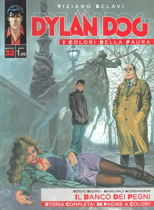 FB- DYLAN DOG I COLORI DELLA PAURA N.32 - TIZIANO SCLAVI - BONELLI - B - D25