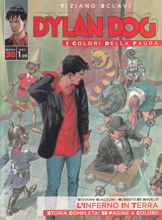 FB- DYLAN DOG I COLORI DELLA PAURA N.38 - TIZIANO SCLAVI - BONELLI - B - D25