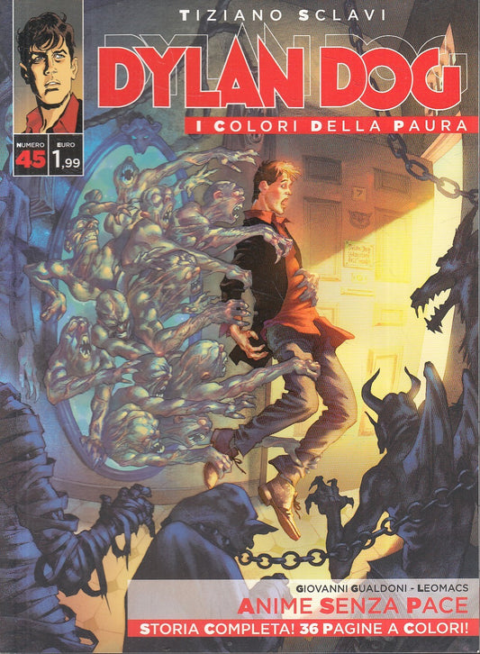 FB- DYLAN DOG I COLORI DELLA PAURA N.45 - TIZIANO SCLAVI - BONELLI - B - D25