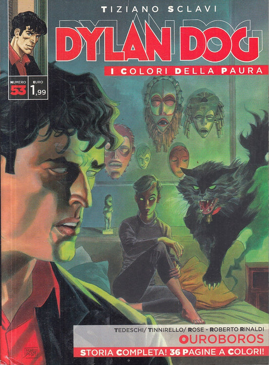 FB- DYLAN DOG I COLORI DELLA PAURA N.53 - TIZIANO SCLAVI - BONELLI - B - D25