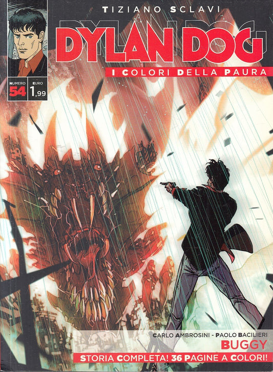 FB- DYLAN DOG I COLORI DELLA PAURA N.54 - TIZIANO SCLAVI - BONELLI - B - D25