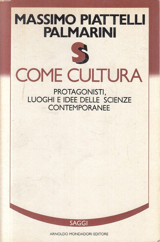 LS- S COME CULTURA - PALMARINI - MONDADORI -- 1a ED. - 1987 - B - YFS402