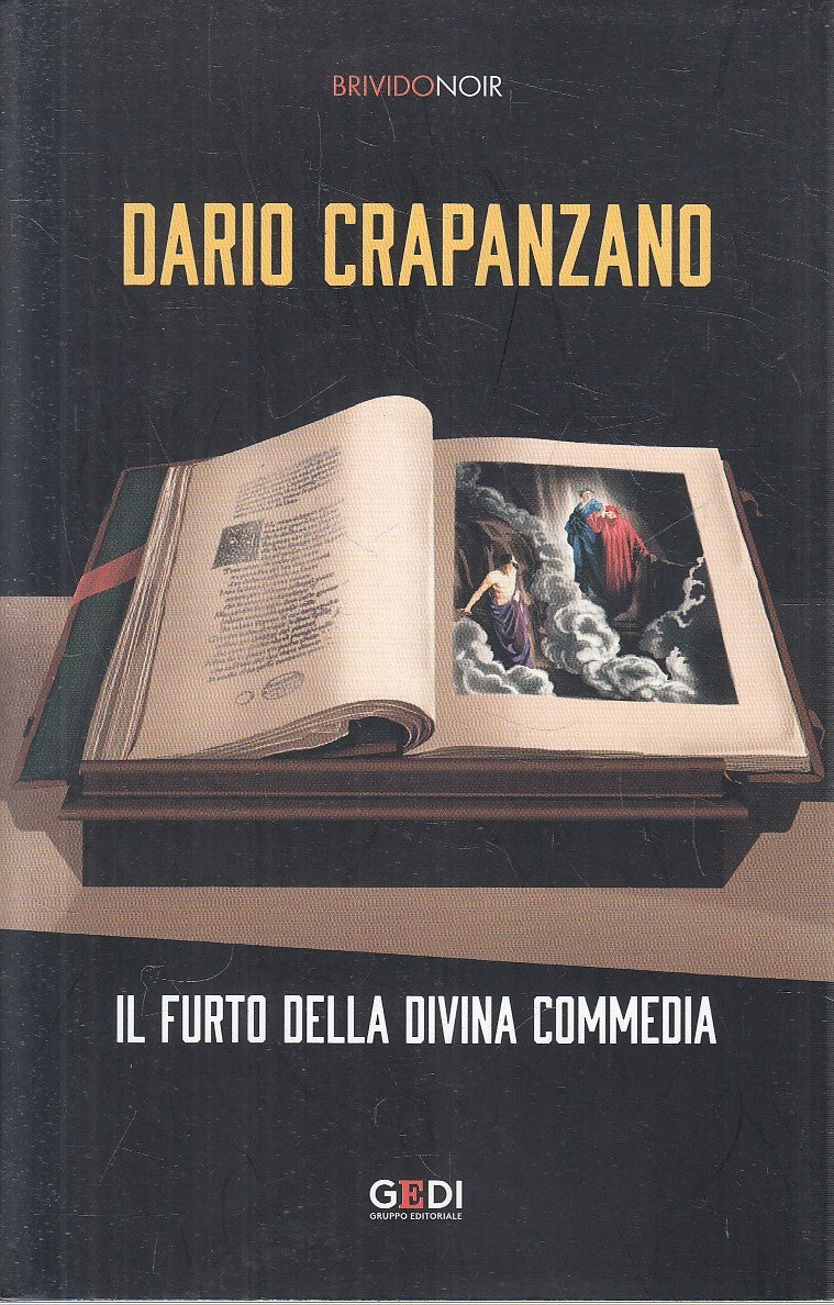 IL FURTO DELLA DIVINA COMMEDIA - CRAPANZANO - GEDI BRIVIDO NOIR - B- JXS296