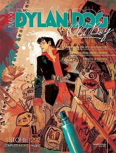FB- DYLAN DOG MAXI N.27 OLD BOY RITORNO DI FIAMMA -- BONELLI - 2016 - B - D25
