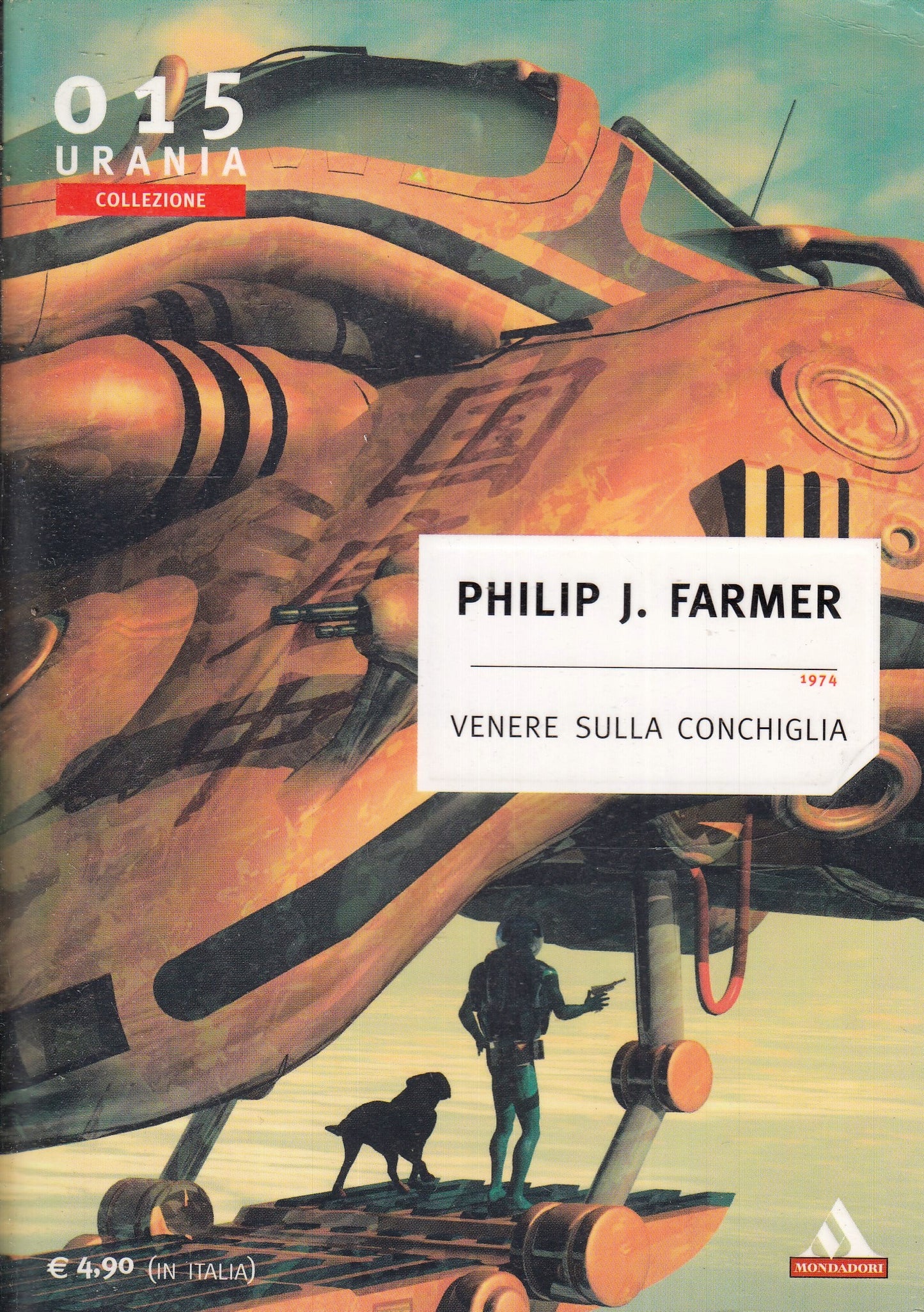LF- URANIA COLLEZIONE 015 VENERE SULLA CONCHIGLIA - FARMER- MONDADORI- 2004- XFS
