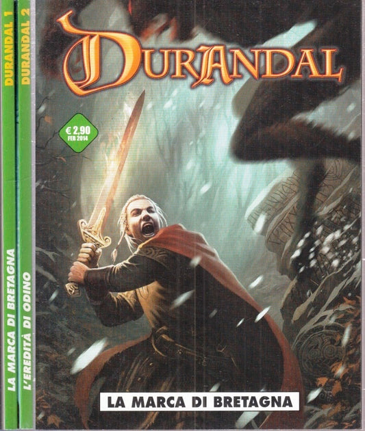 FB- DURANDAL 1/2 MINISERIE COMPLETA -- COSMO EDITORE - 2014 - B - F25
