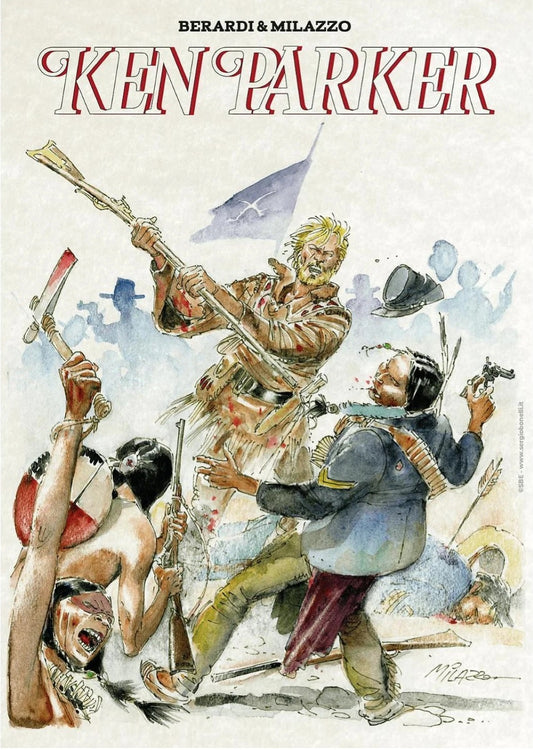 FB- BERARDI MILAZZO KEN PARKER 1 LUNGO FUCILE VARIANT NUMERATA 2025 BONELLI- F25