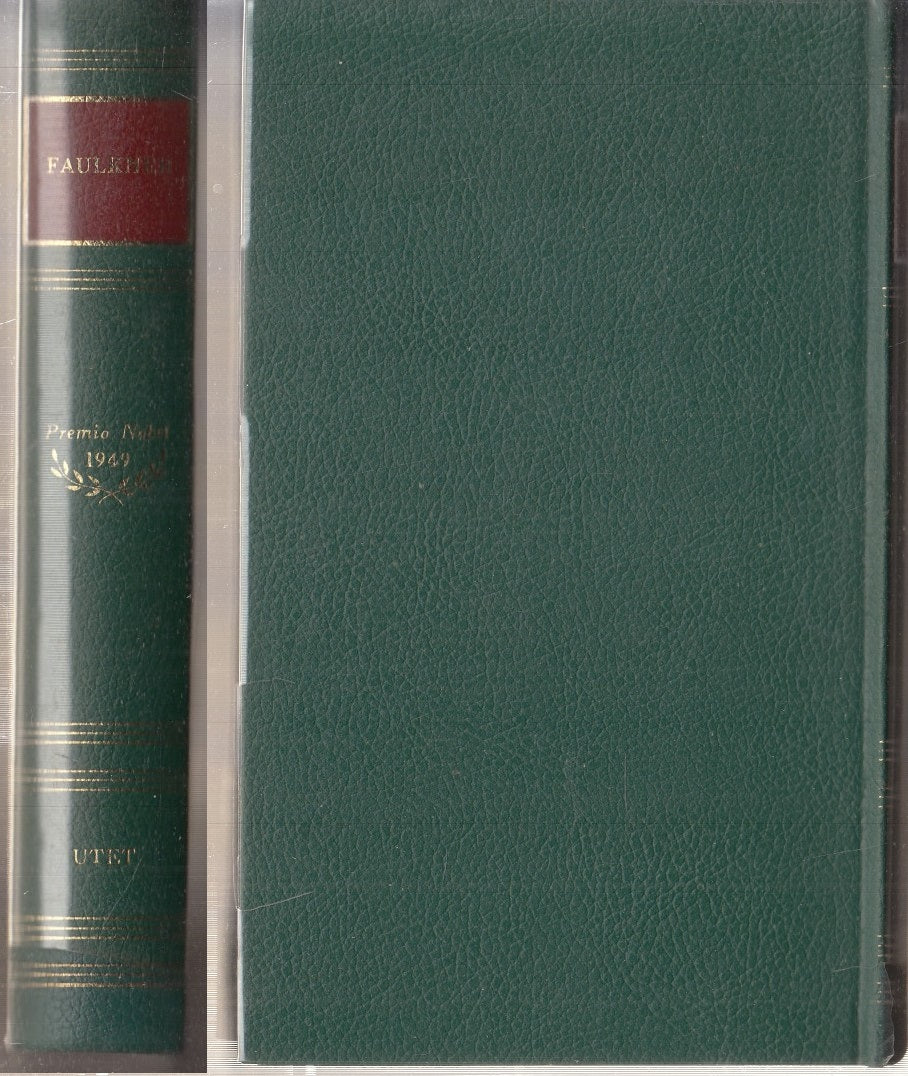 PREMIO NOBEL 1949 FAULKNER -- UTET - PREMI NOBEL --- CS - XFS