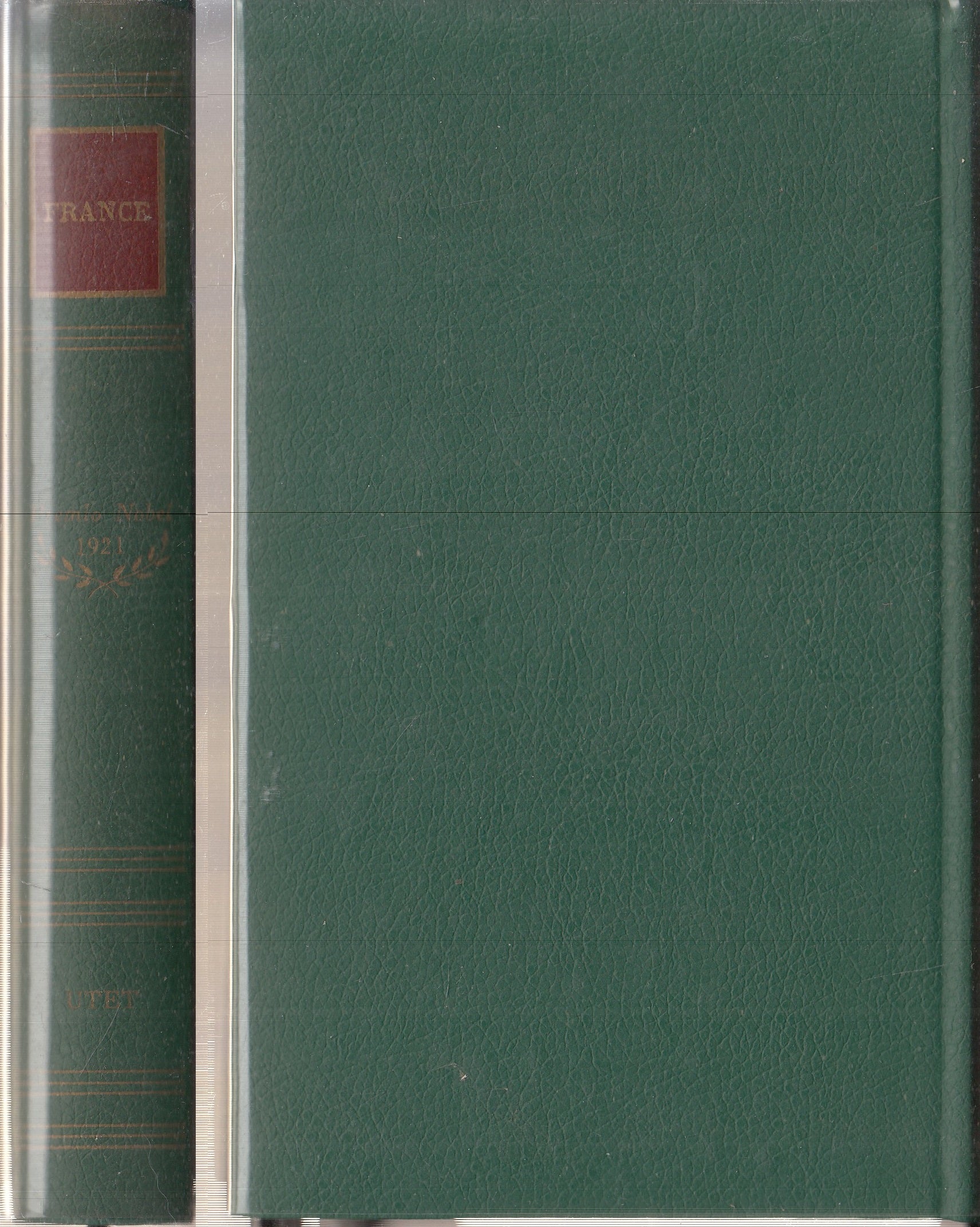 LN- PREMIO NOBEL 1921 ANATOLE FRANCE -- UTET - PREMI NOBEL --- CS - XFS