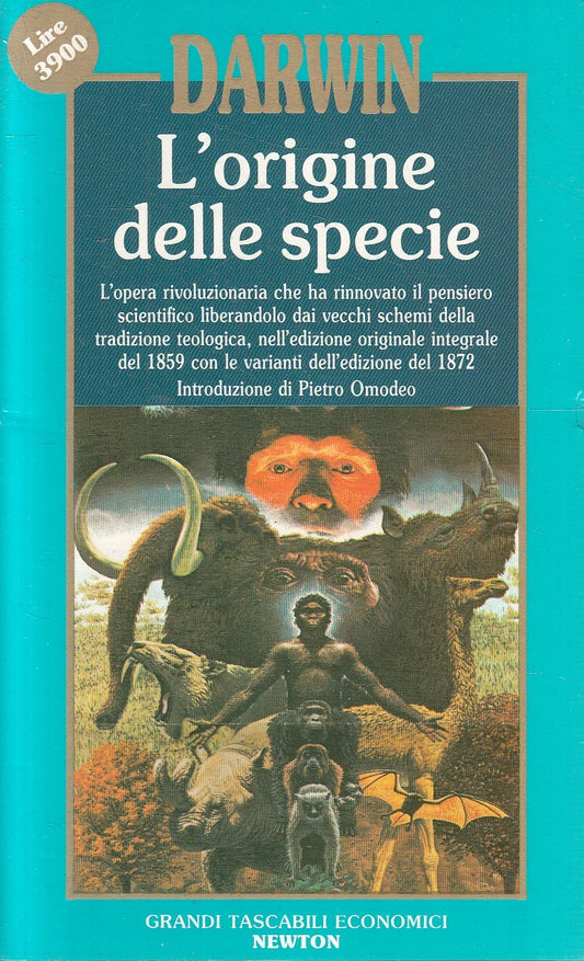 L'ORIGINE DELLE SPECIE - DARWIN - GRANDI TASCABILI ECONOMICI NEWTON- JXS299