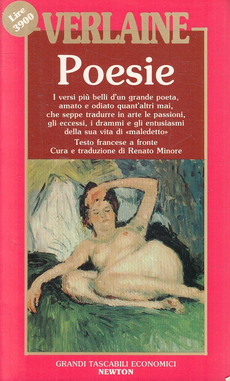 LN2- POESIE - VERLAINE - GRANDI TASCABILI ECONOMICI NEWTON - JXS258