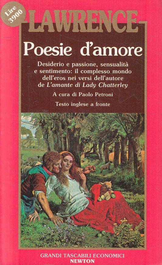 POESIE D'AMORE - LAWRENCE - GRANDI TASCABILI ECONOMICI NEWTON - JXS258