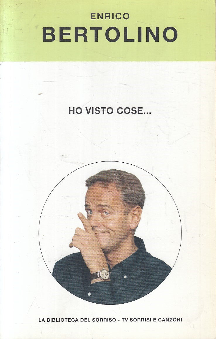 HO VISTO COSE... - ENRICO BERTOLINO - TV SORRISI E CANZONI - B - JXS298