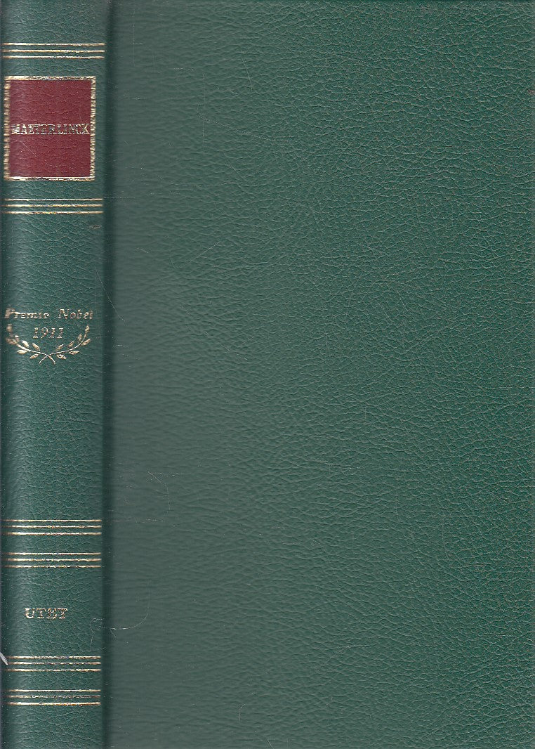 LN2- PREMIO NOBEL 1911 MAETERLINCK - SENZA ACETATO - UTET - JXS319