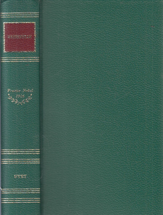 PREMIO NOBEL 1916 HEIDENSTAM - SENZA ACETATO - UTET - JXS319