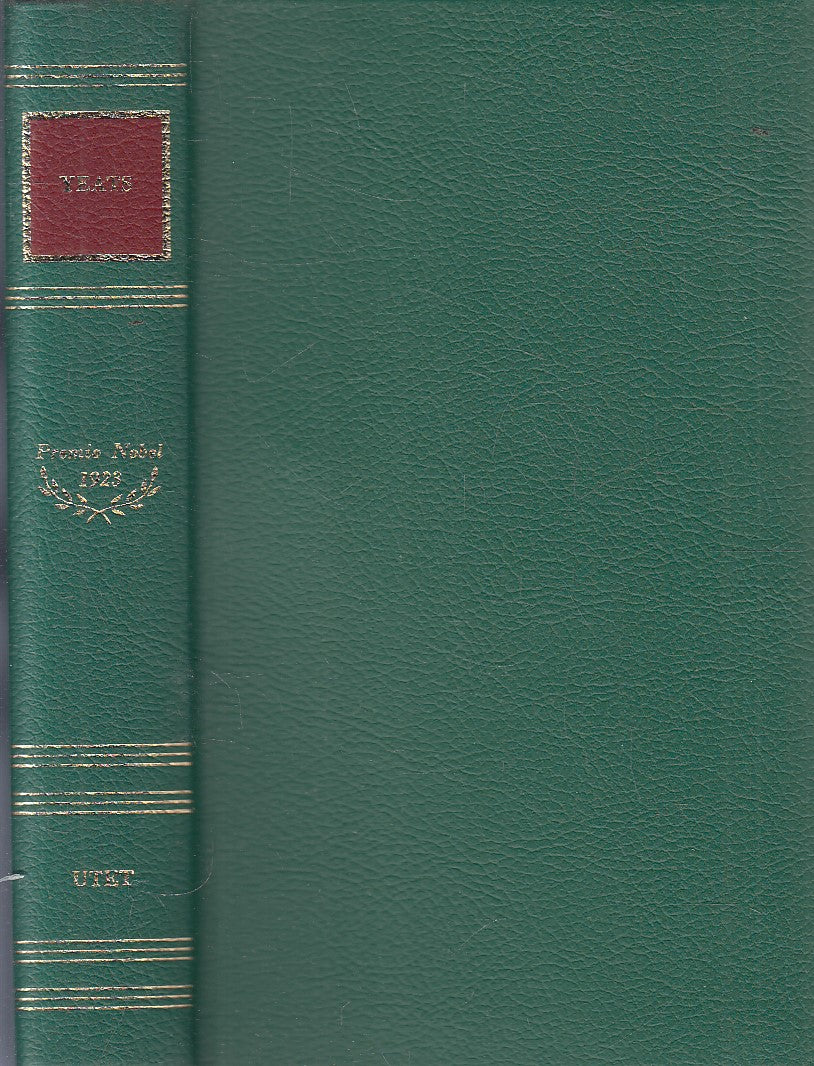 PREMIO NOBEL 1923 YEATS - SENZA ACETATO - UTET - JXS319