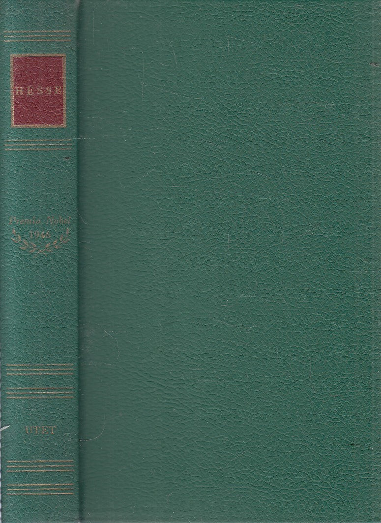 LN2- PREMIO NOBEL 1946 HERMANN HESSE - SENZA ACETATO - UTET - JXS319