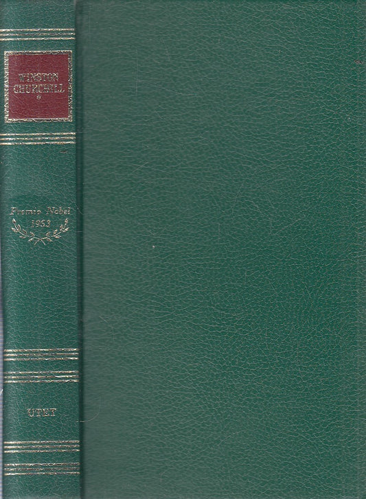 LN2- PREMIO NOBEL 1953 WINSTON CHURCHILL - SENZA ACETATO - UTET - JXS319