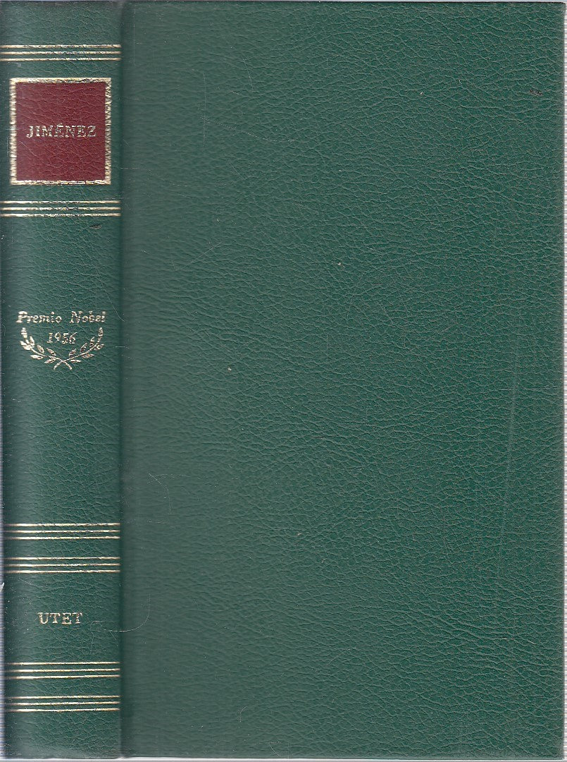 PREMIO NOBEL 1956 JIMENEZ - SENZA ACETATO - UTET - JXS319