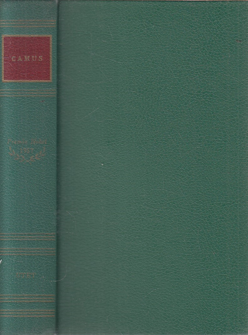 LN2- PREMIO NOBEL 1957 CAMUS - SENZA ACETATO - UTET - JXS319