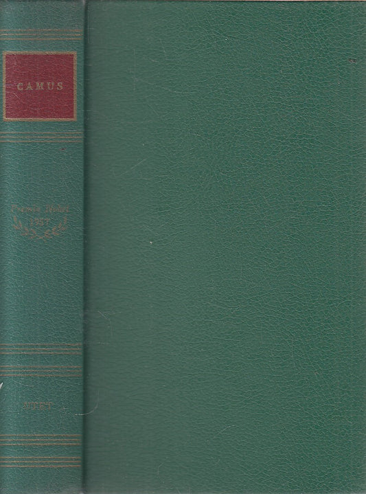 LN2- PREMIO NOBEL 1957 CAMUS - SENZA ACETATO - UTET - JXS319