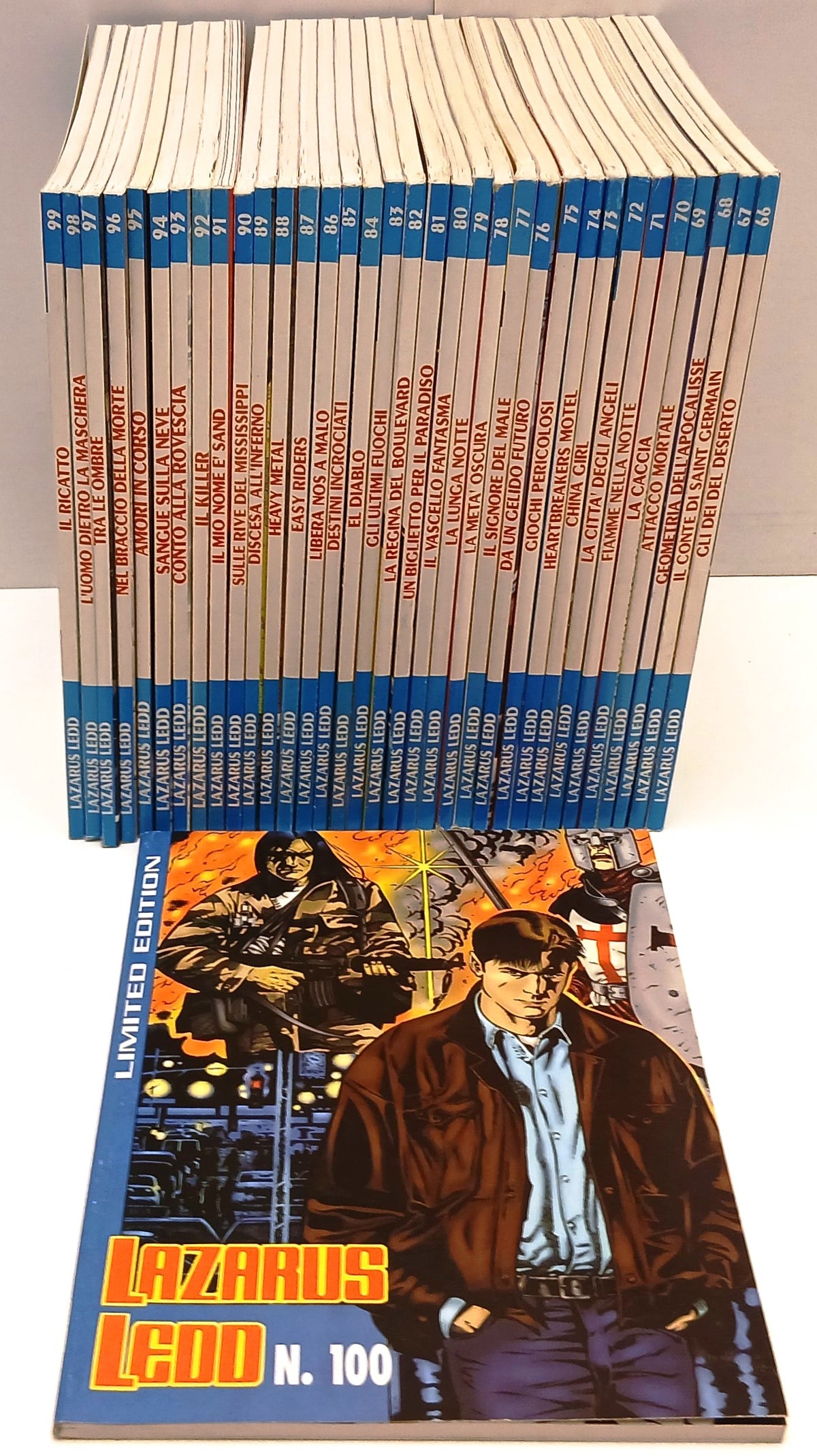 FB- LAZARUS LEDD 1/100 + EXTRA 1/14 + N.0 + SPECIALI LUCCA - STAR COMICS- B- F25