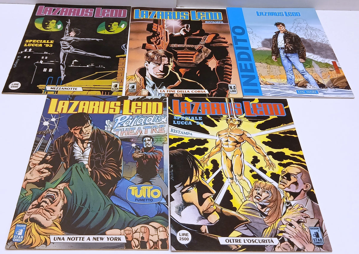 FB- LAZARUS LEDD 1/100 + EXTRA 1/14 + N.0 + SPECIALI LUCCA - STAR COMICS- B- F25