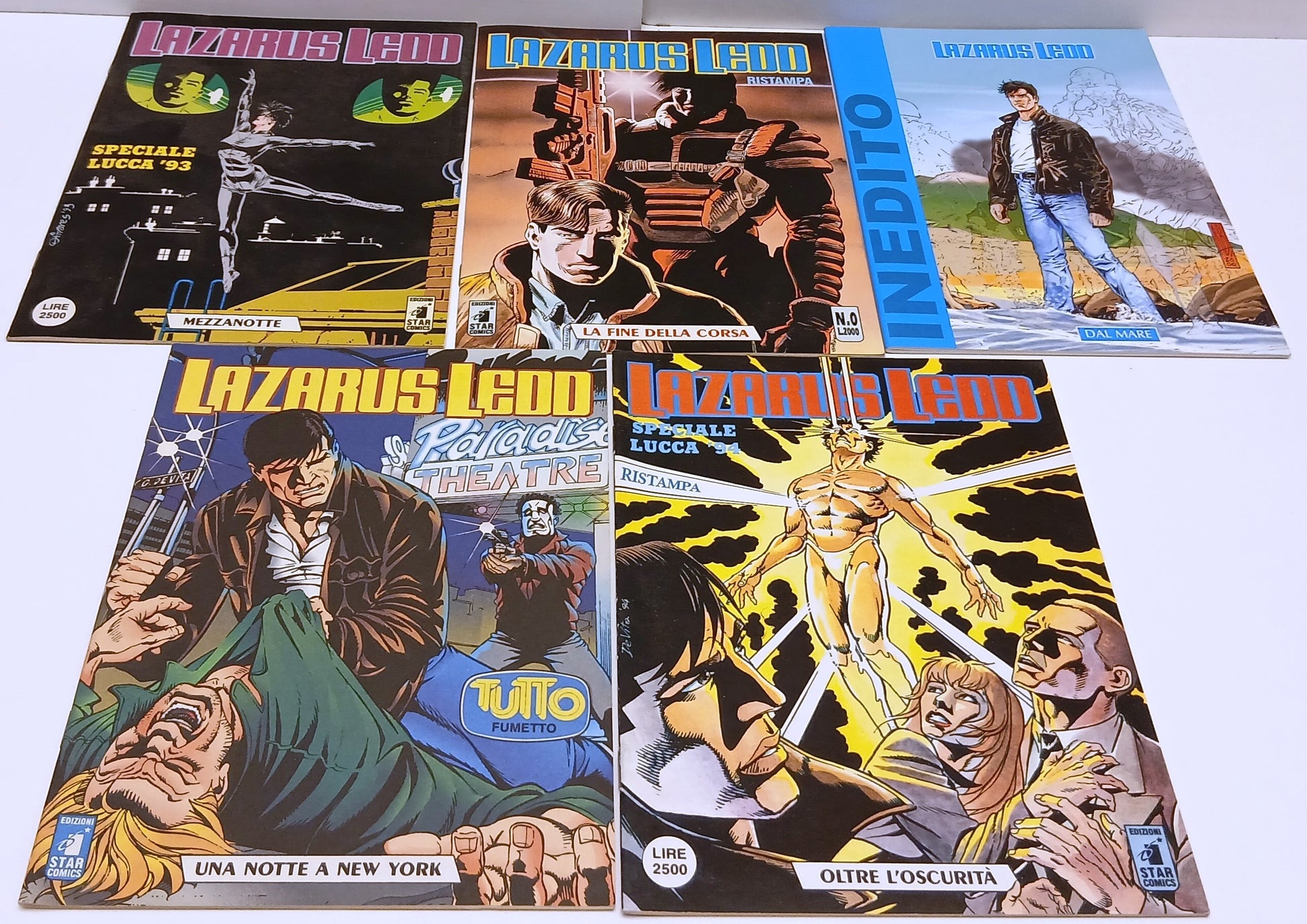 FB- LAZARUS LEDD 1/100 + EXTRA 1/14 + N.0 + SPECIALI LUCCA - STAR COMICS- B- F25