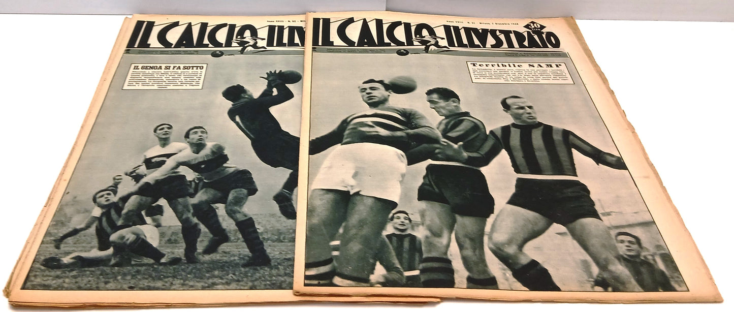 LR- RIVISTA CALCIO ILLUSTRATO 1/55 1948 ANNATA COMPLETA ----- 1948 - S - YFS983