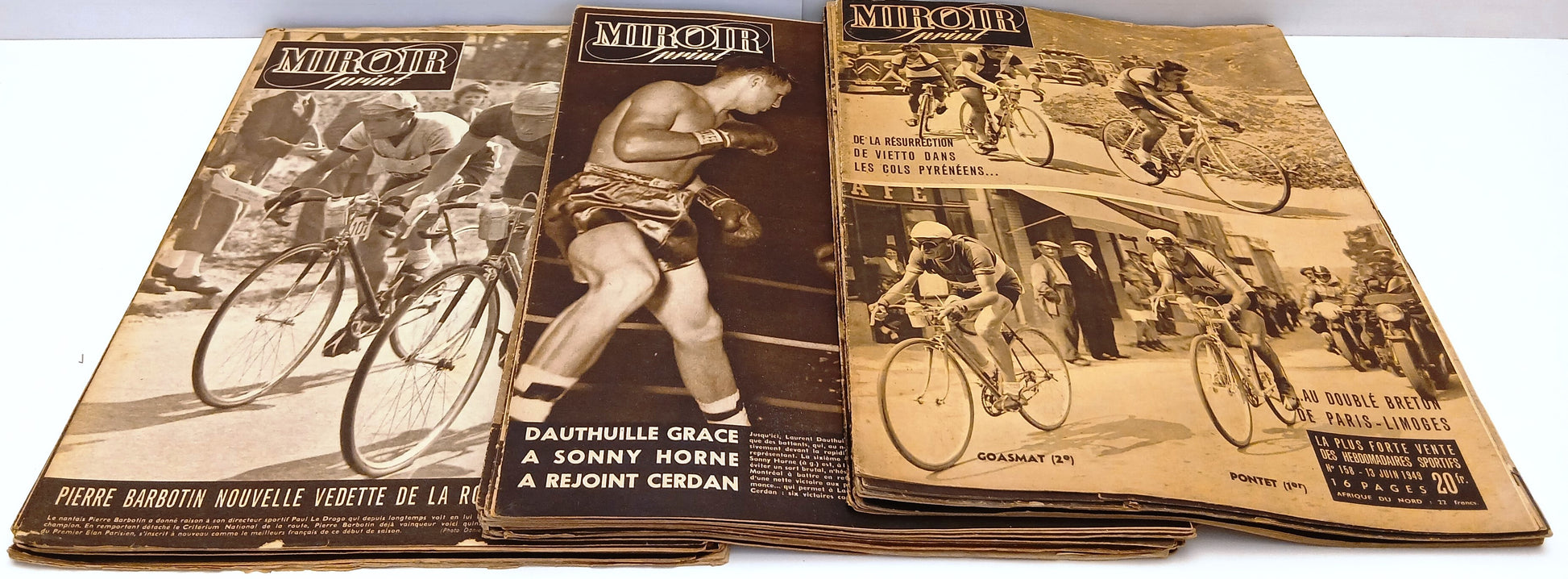 LR- BLOCCO RIVISTA MIROIR SPRINT + SPECIALI 80 NUMERI 1949/51----- 1949-- YFS983