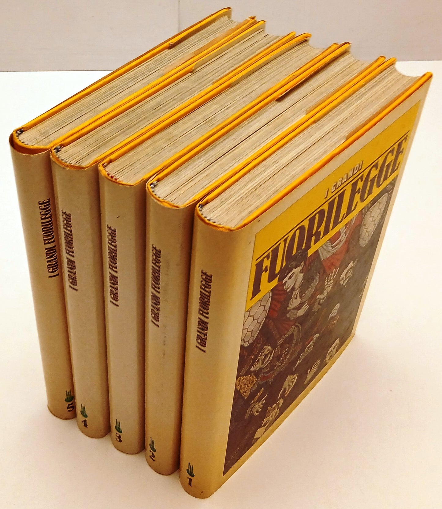 LZ- I GRANDI FUORILEGGE VOLUMI 1/5 - COMPAGNIA GENERALE - 1981/1982 - CS- BLCP75
